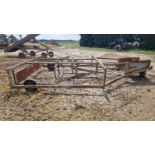 Cooks flat 8 bale sledge