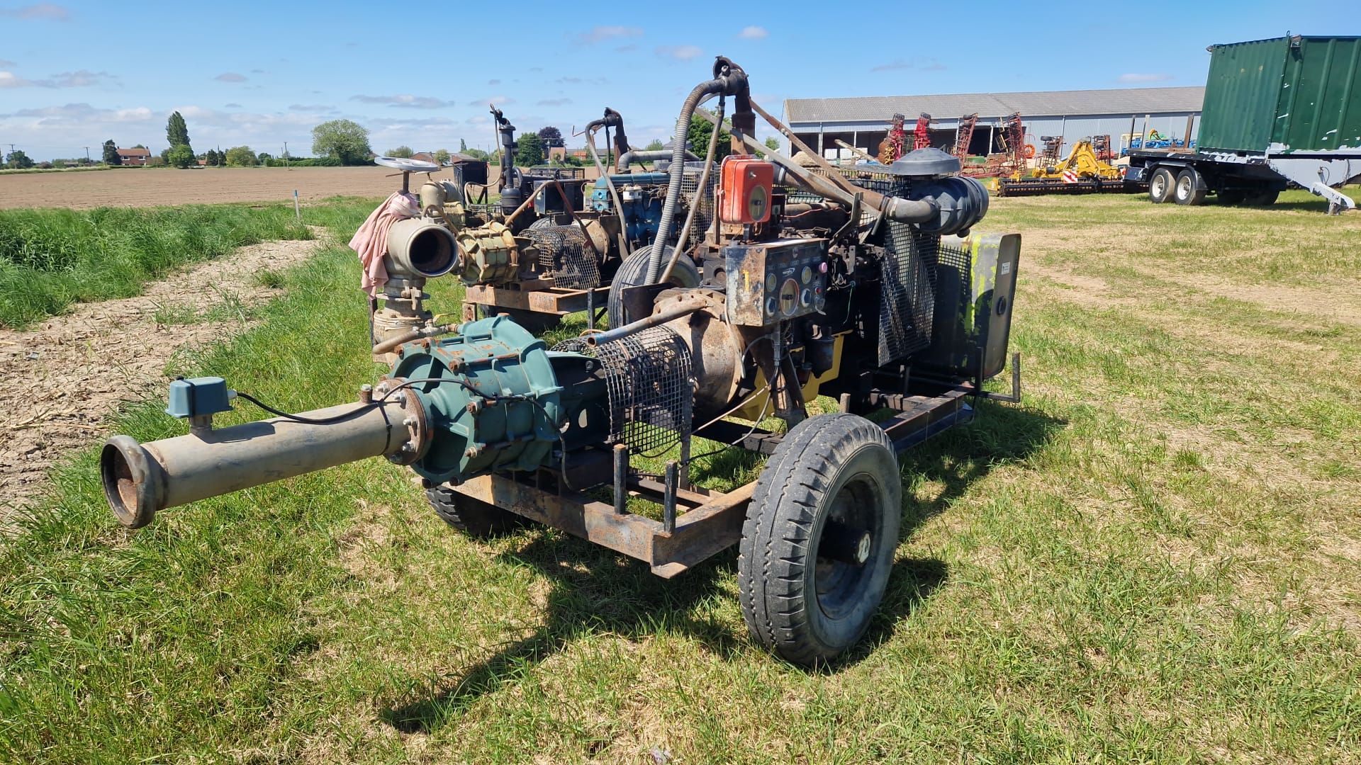 Irrigation pump 6 cyl engine, Caprari pump, Murphy engine protection, exhaust primer - Image 2 of 2