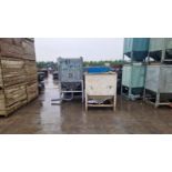 3 x Galvanised Pea Bins