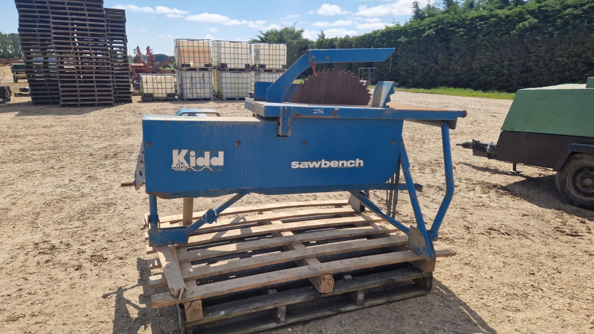 Kidd PTO driven saw bench