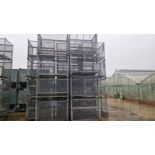 20 x galvanised metal mesh stillages