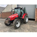 (06) Massey Ferguson 5445 4WD Drop nose tractor, left hand side forward and reverse, Front: 11.