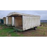 Keith Collingwood single axle 6 pallet veg trailer