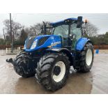 (18) New Holland T7.260 4WD Auto Command 50k, front suspension, air brakes, front linkage, front