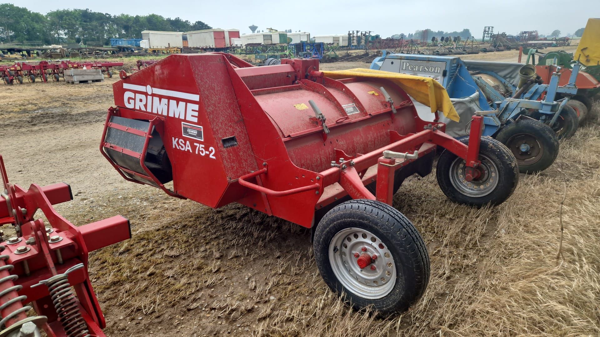 (11) Grimme KSA 75-2 front mounted topper - Image 6 of 6