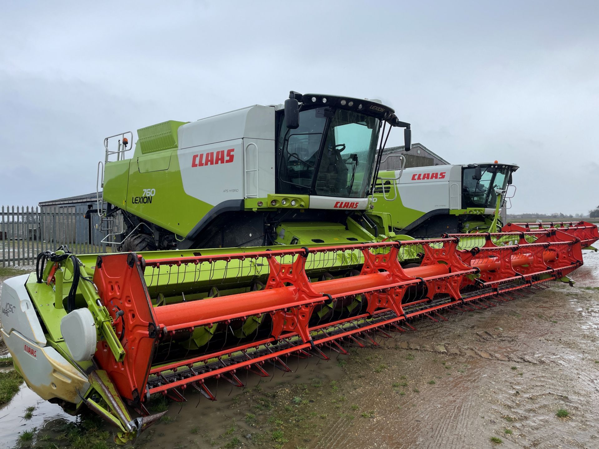 12) Claas Lexion 760TT Terra Trac combine harvester