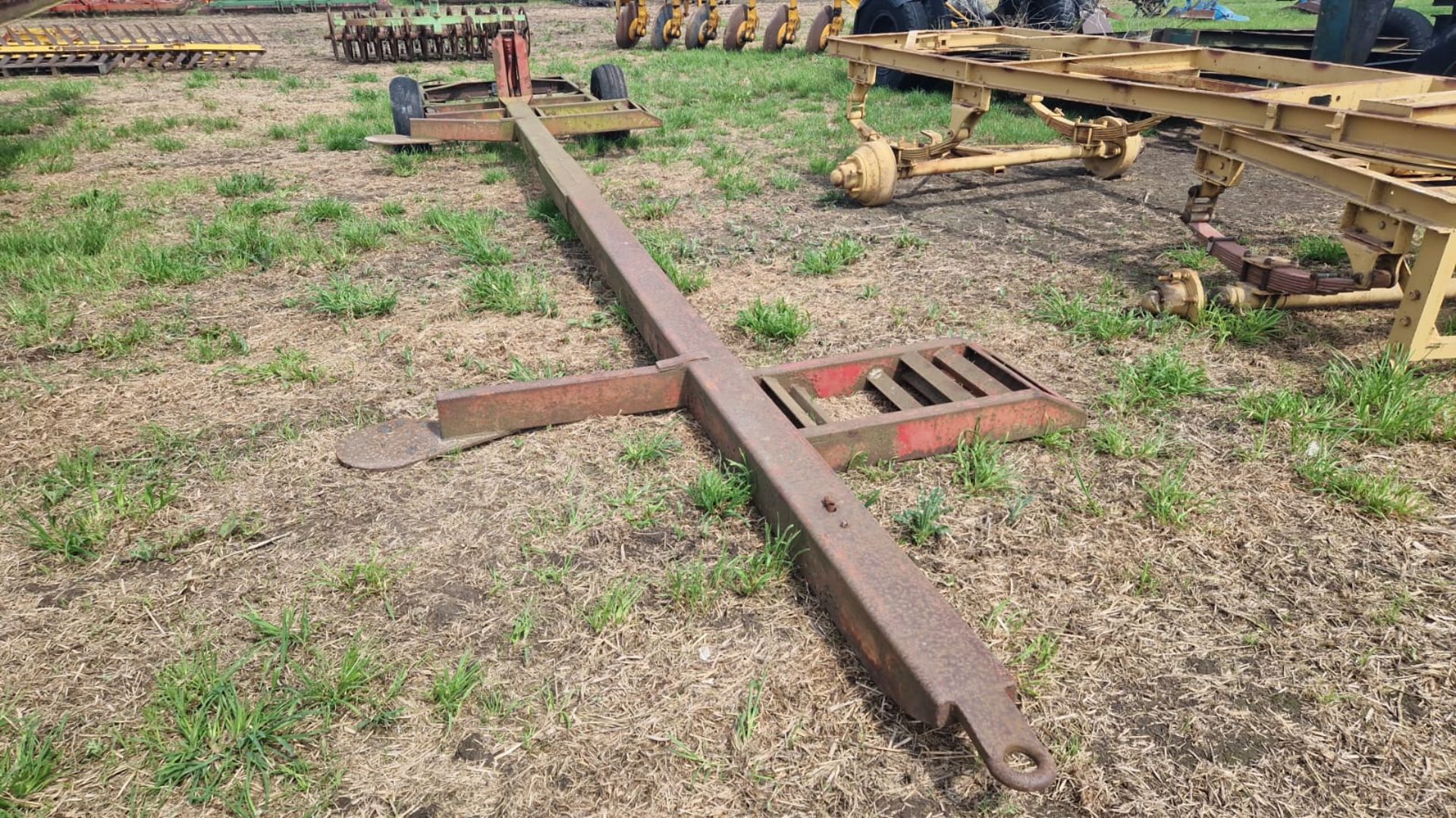 Drill trailer to fit 4m Massey Ferguson drill