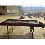 Tong flat belt conveyor 2.5m x 890mm