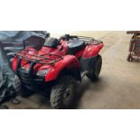 (08) Honda Fourtrax ES ATV 420FE 4wd (one owner), two keys in office