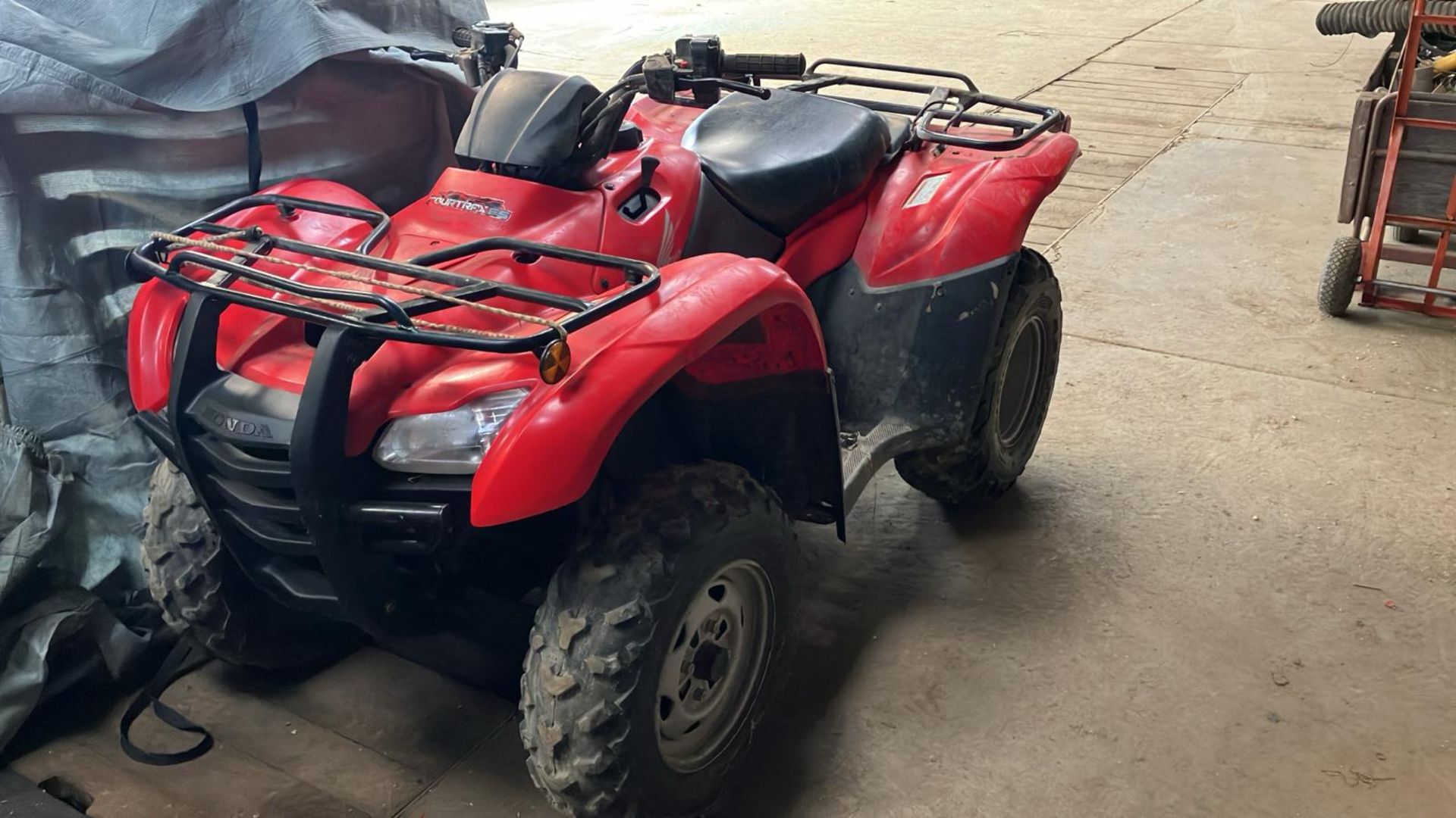 (08) Honda Fourtrax ES ATV 420FE 4wd (one owner), two keys in office