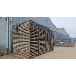 Qty of chitting tray pallets 4ft x 3ft