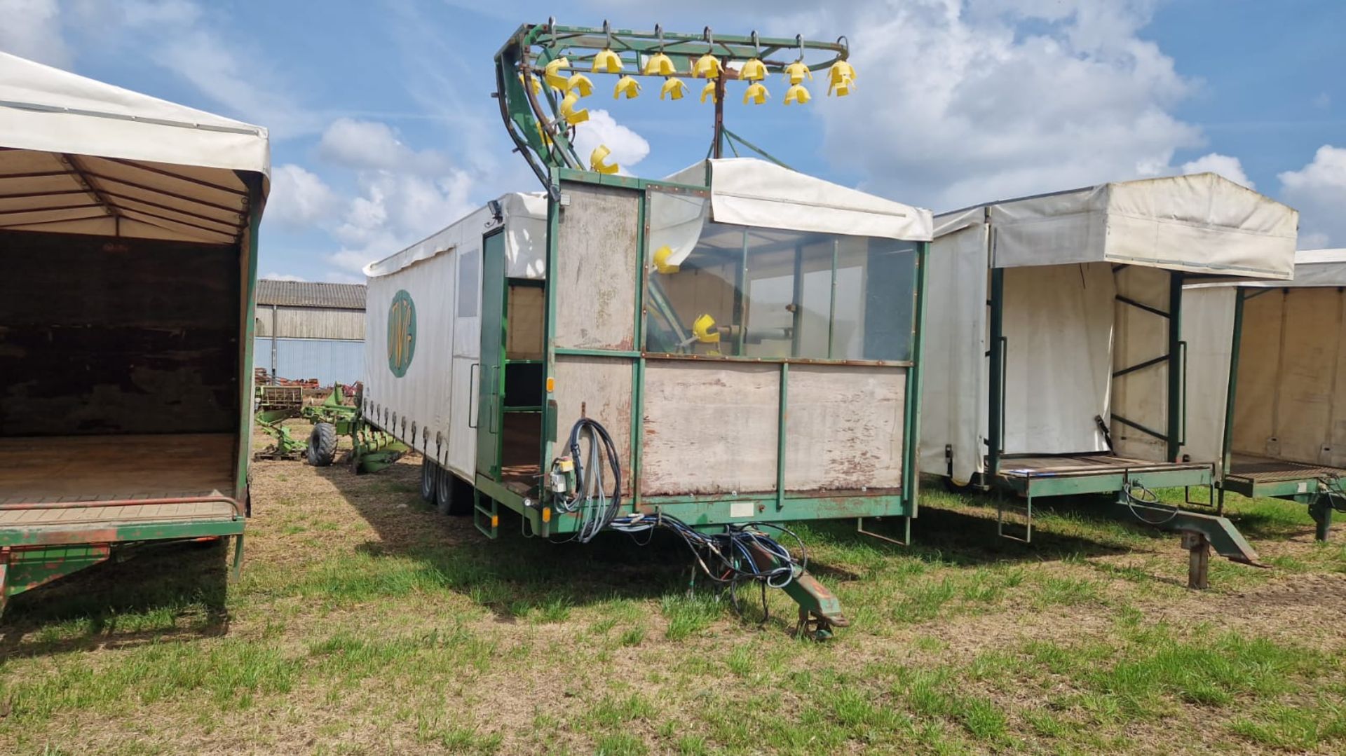 Keith Collingwood 10T veg packing rig trailer
