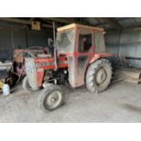 (84) Massey Ferguson 240 2WD tractor Power steering, Front tyres: 6.00-16 Rear tyres: 12.4 R28, 4,