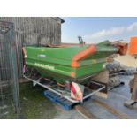 Amazon ZA-M 1200 with L1000 extension hopper 24m twin disc fert spreader, bumper bar, hopper cover