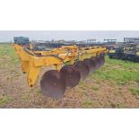 The Baker Plow, disc plough with 6 disc beam, Model 6MIFSTD Derail No 9109069