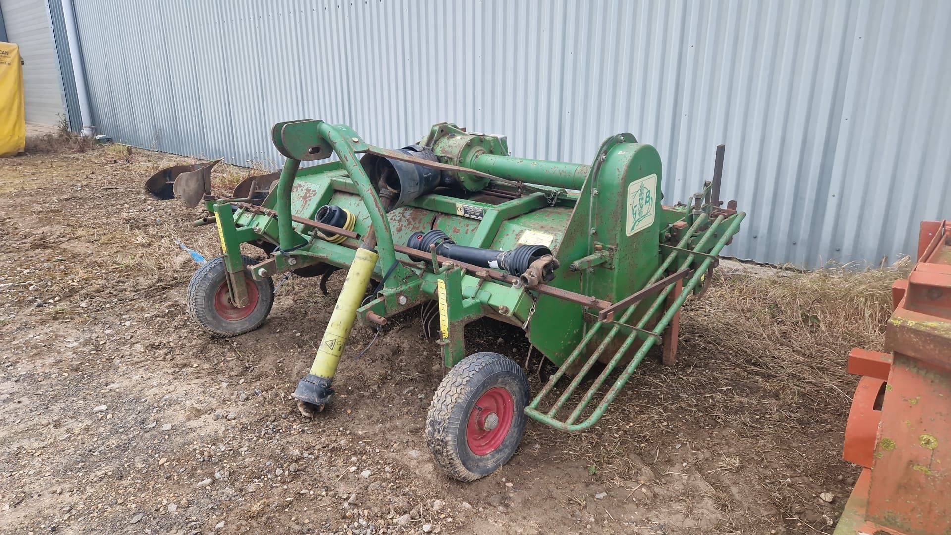 (95) GLB Hoekstra Groenewegens inter row cultivator for potatoes serial No 96905, manual in office - Image 3 of 5