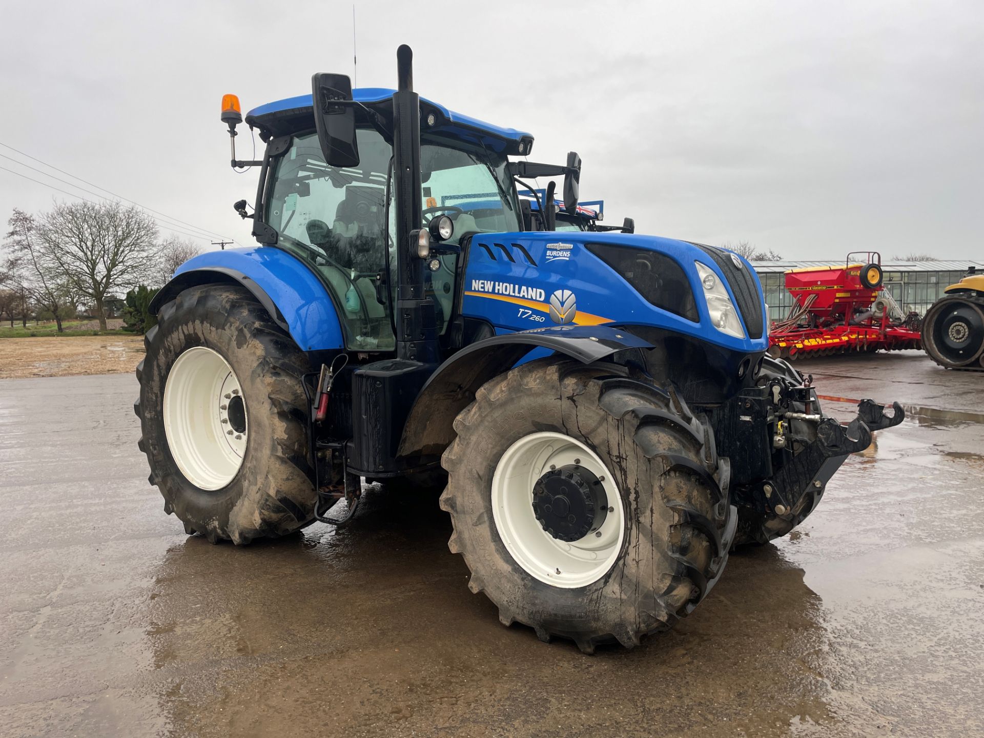 (18) New Holland T7.260 4WD Auto Command 50k, front suspension, air brakes, front linkage, front - Image 2 of 5
