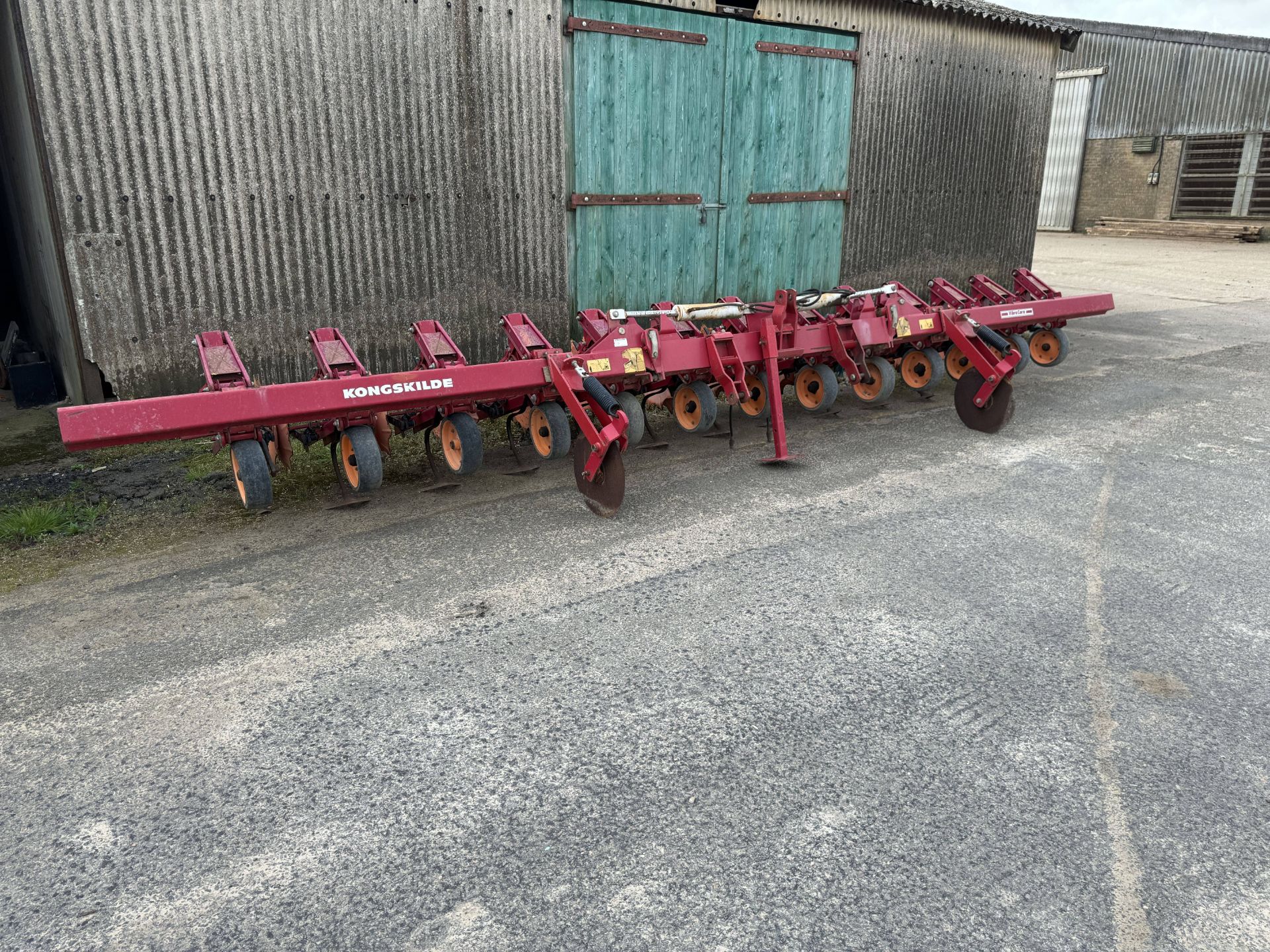 Kongskilde Vibro Corn 12 row veg hoe and spares