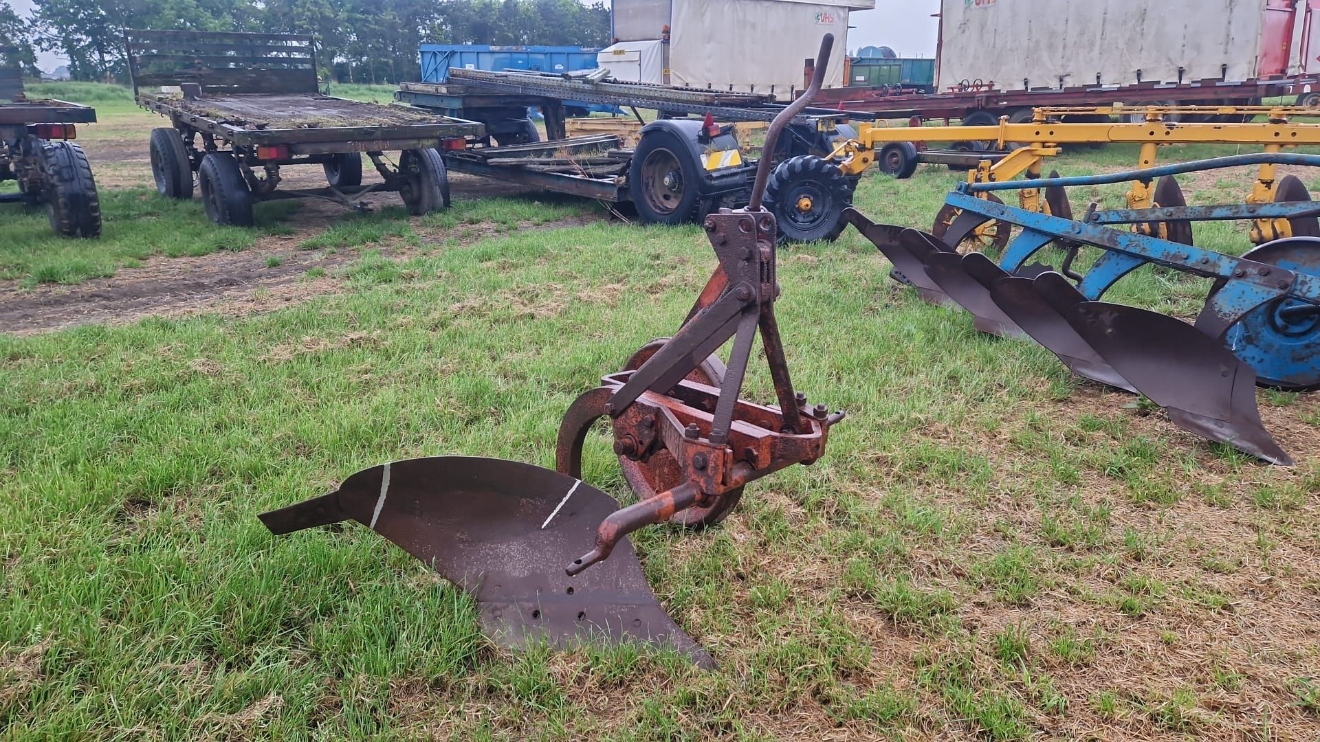 David Brown single furrow plough