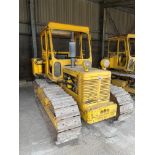 International BTD6 steel tracked crawler (No 4), 390mm wide tracks, rear drawbar, rear hydraulics,