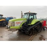 (98) Claas Challenger 45 30-inch tracks, belly weights, retro fit 3-point front linkage, 7,050