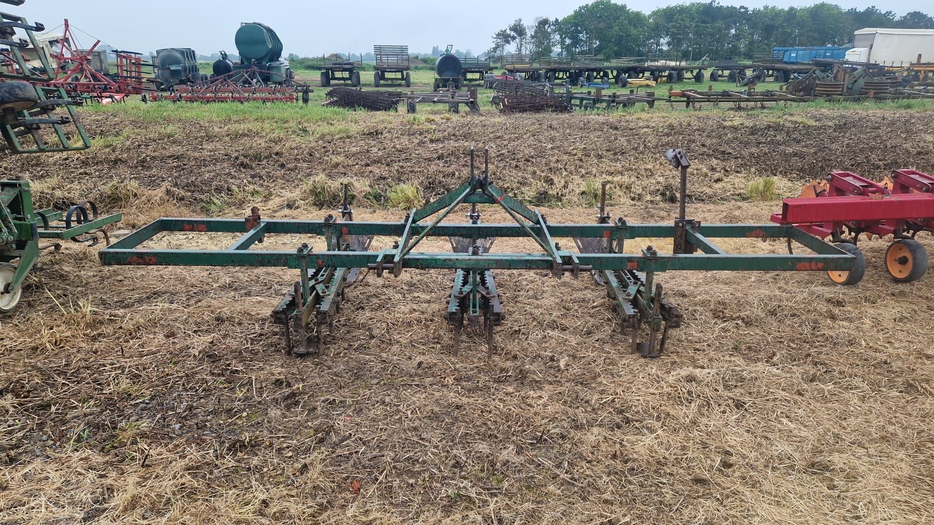 Cousins inter row cultivator for potatoes