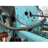 (07) Reco Sulky Burel 4m combination drill, tramliners, bout markers, 2 rows disc coulters,