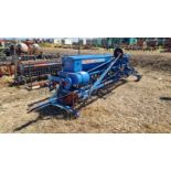 Ransomes Nordsten Lift-o-matic 4m grain drill, end tow kit, bout markers, serial No 098103 & spare