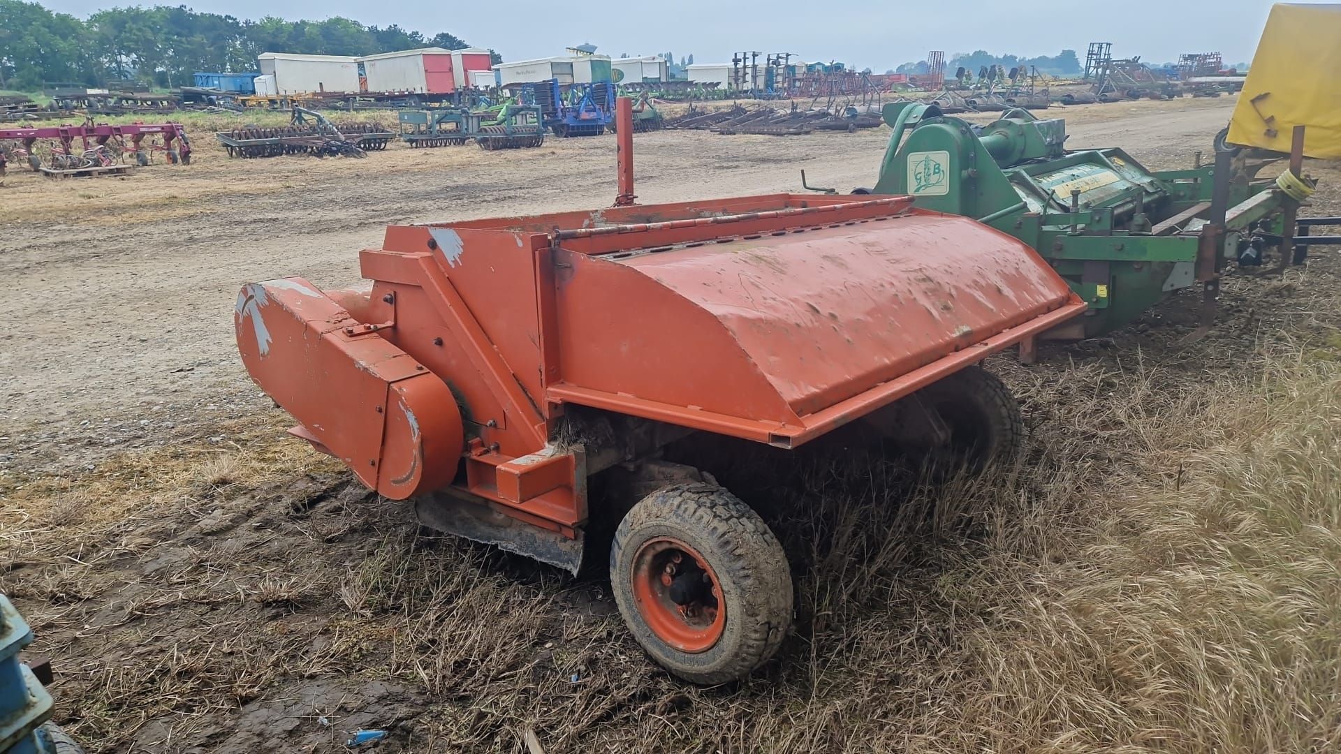 John Wilder FW55H SN haulm pulveriser, manual in office - Image 4 of 4