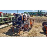 Stanhay Webb Singulaire 785 - 5 row drill with granular applicator and Team spray tank, manual in