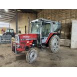 (93) Massey Ferguson 3060 autotronic 2WD tractor Goodyear 13.6 R38, 11,400 hrs, Reg L741 RCT, log