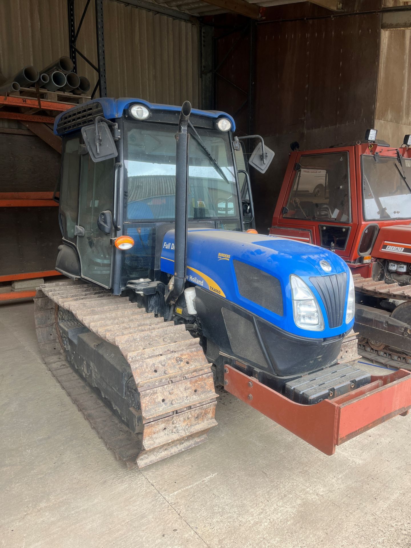 New Holland TK4060 Full Drive, steel tracked crawler, 440mm wide tracks, linkage arms, swinging - Image 2 of 5