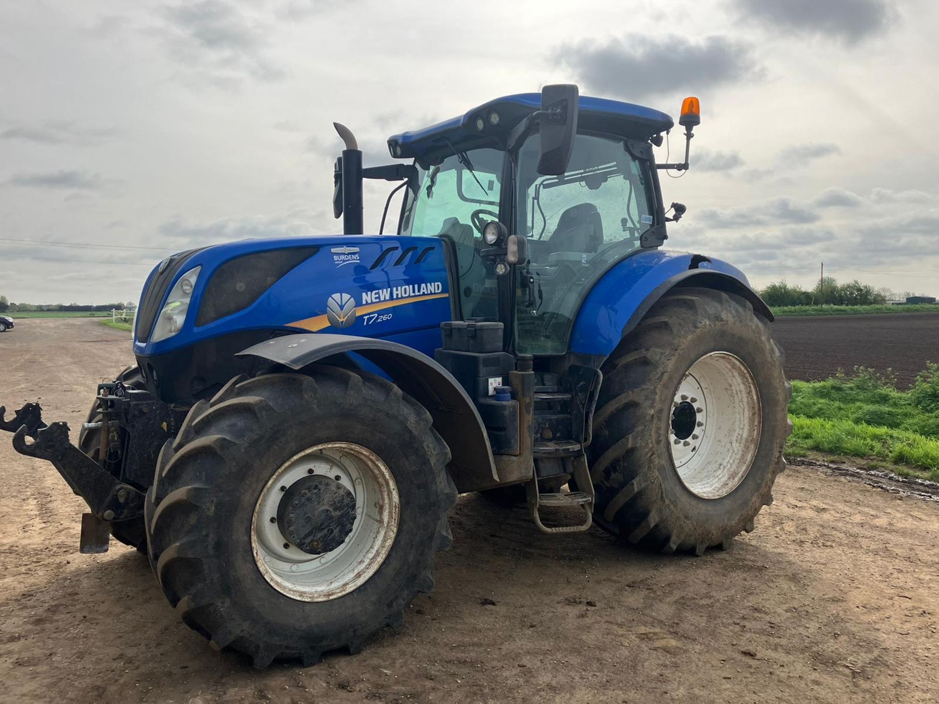 (18) New Holland T7.260 4WD Auto Command 50k, front suspension, air brakes, front linkage, front - Image 5 of 5