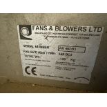 Fans & Blowers Ltd centrifugal vent fan, 3 phase serial No AK-467/03