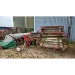 Porter-way belted Spinach harvester