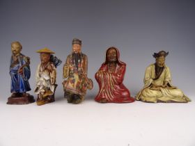 Five figure statues