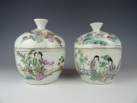 Two Porcelain pots