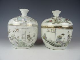 Two Porcelain pots