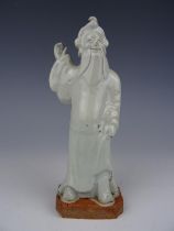 Porcelain figure statue