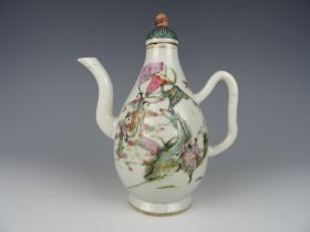 Porcelain teapot