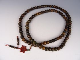 wood Buddhist beads