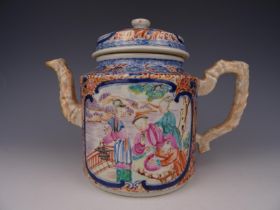 Famille rose teapot
