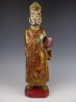 Wooden statue