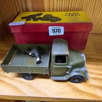 ARMY LORRY WITH DRIVER IN BOX FOR AN ARMY LORRY WITH 6 WHEELS