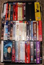 5 CARTONS OF MISC DVD'S & BOXED SETS
