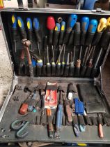 POTTERTONS TOOL CASE WITH MISC TOOLS