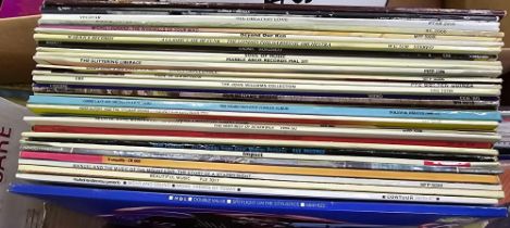 CARTON OF LP'S INCL; STYLISTICS, JAMES LAST, CARPENTERS ETC