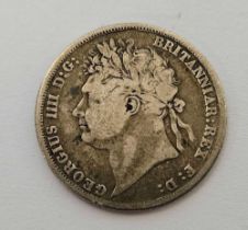 GEORGE IV 1825 SHILLING