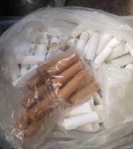 3 CARTONS OF DRIP CANDLE TUBES & SLEEVES