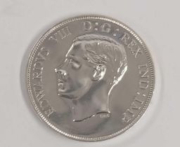 AN EDWARDIAN VIII CANADA MODEL CROWN, SIZE COIN 1937